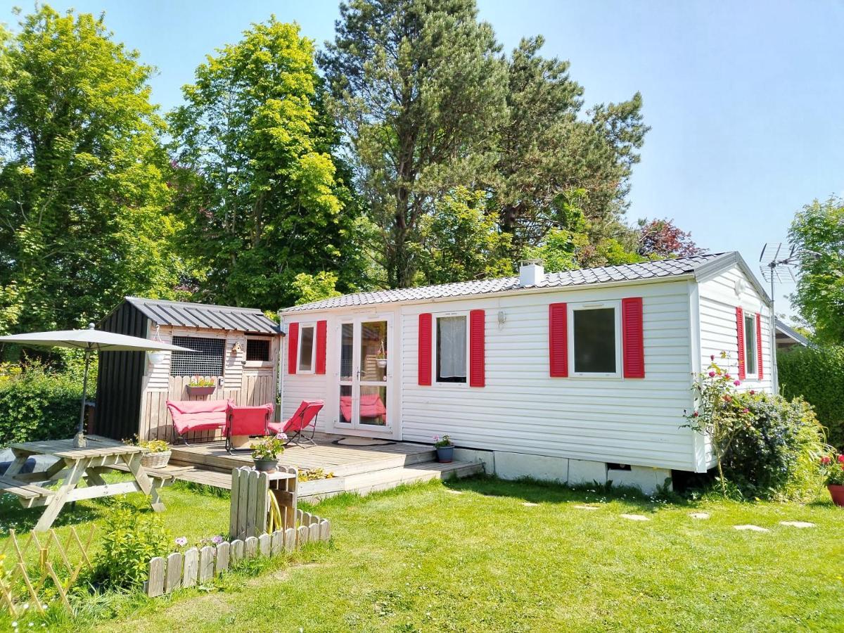 Mobil-Home Coin De Paradis En Cote D'Opale Sur Terrain Prive Et Sa Caravane Hermelinghen 外观 照片